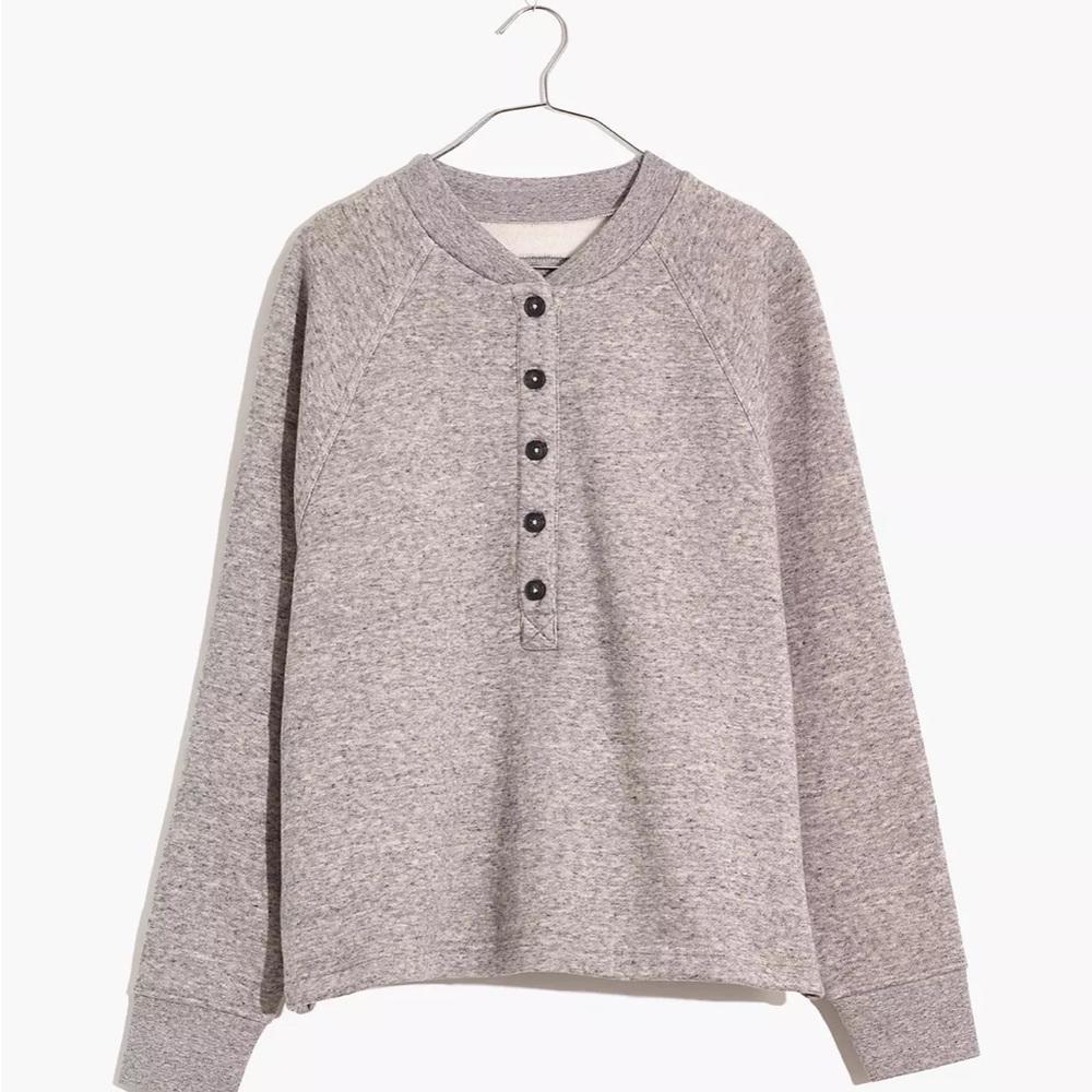Henley Sweatshirt- Madewell